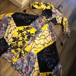 Jaase Patchwork Print Boho Maxi dress